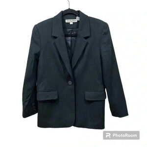 Kristen Blake black wool blazer SP